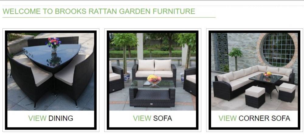 Brooks Rattan Garden Furniture Product Page