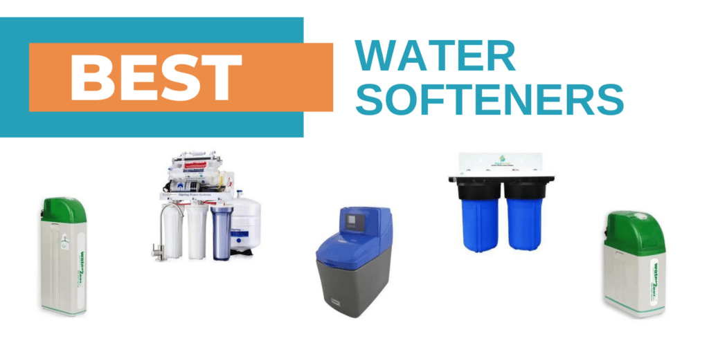 water softeners collage
