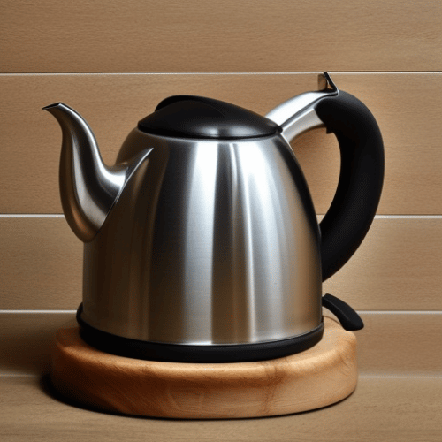 A kettle in the kitchentop