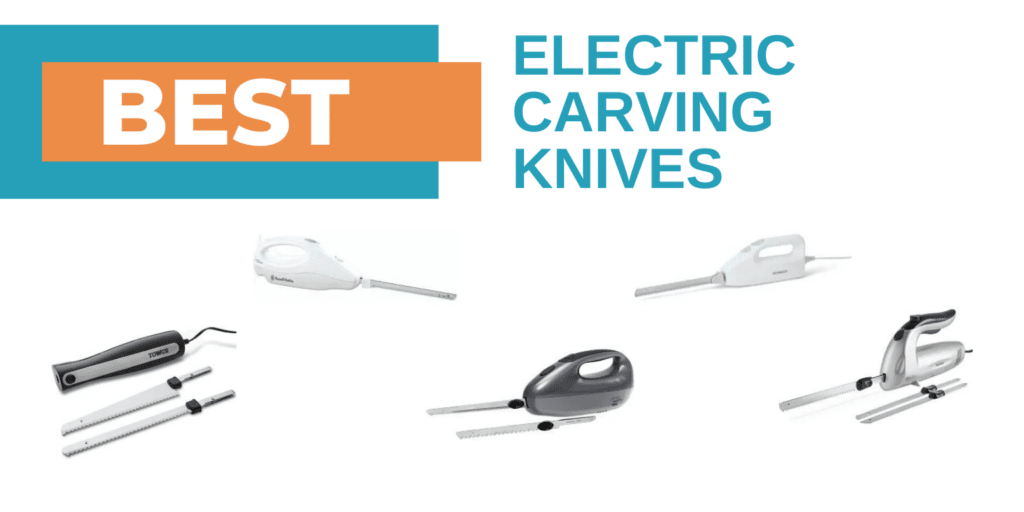 electric carving knives collage