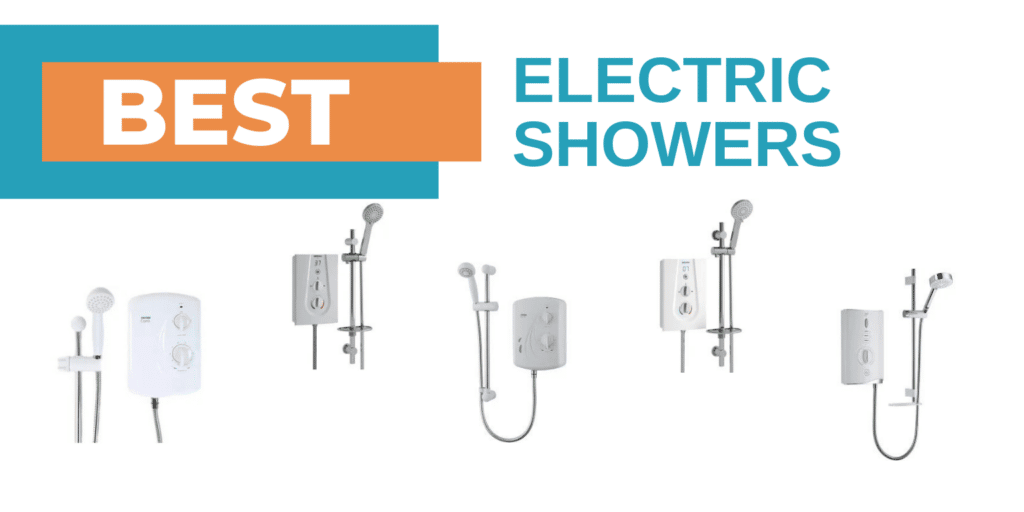 electric showers collage