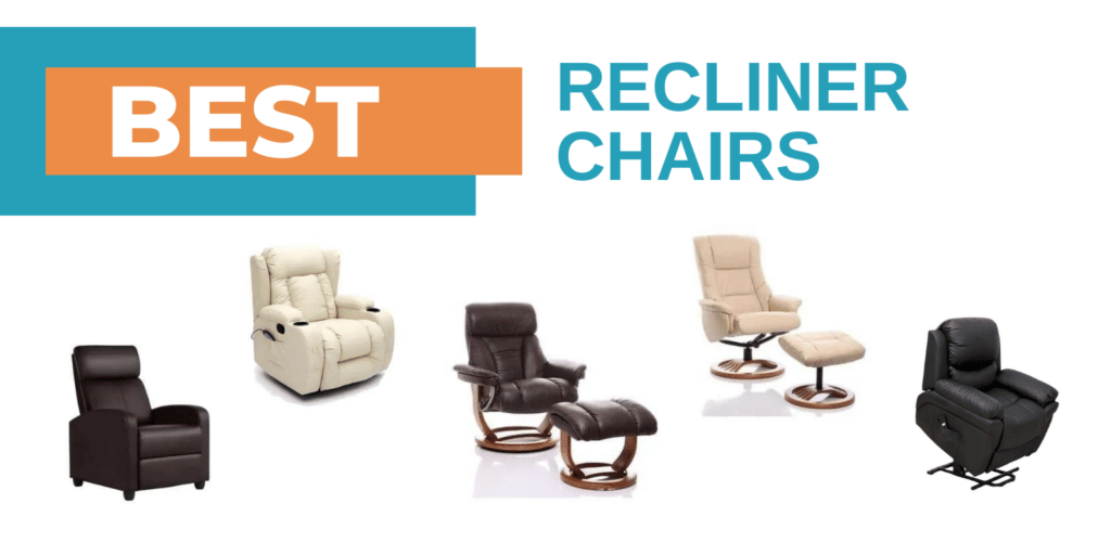 recliner chairs collage