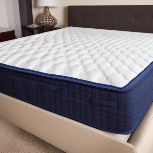 Firm and cozy pocket-sprung mattress