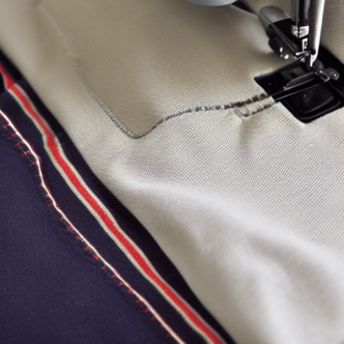 Hemming Trousers With a Sewing Machine