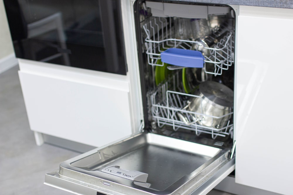 how to put a door on an integrated dishwasher