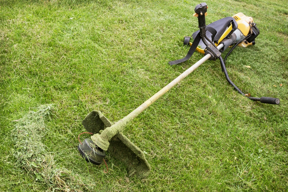 how to store a petrol strimmer