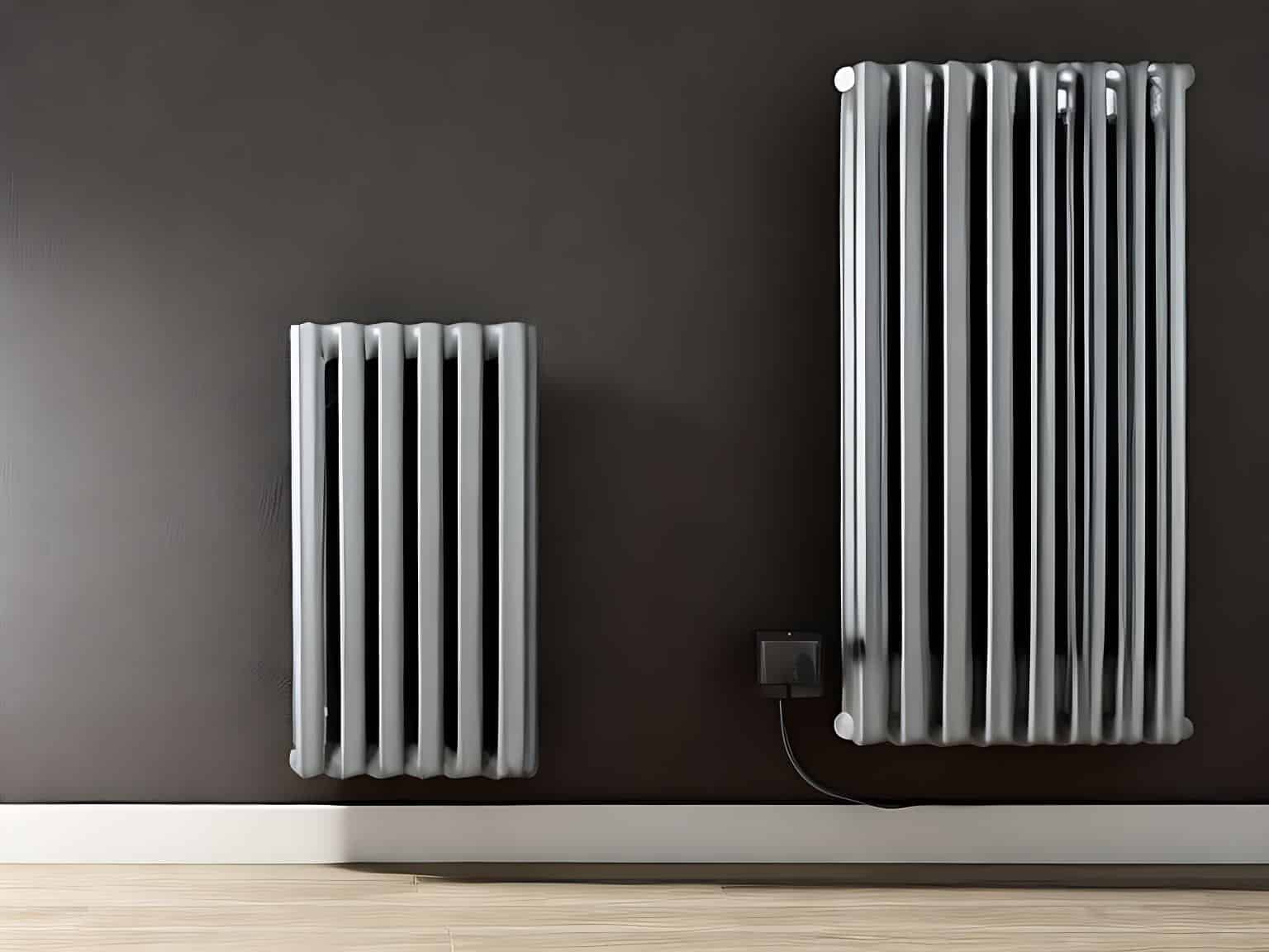 short and tall heating equipment